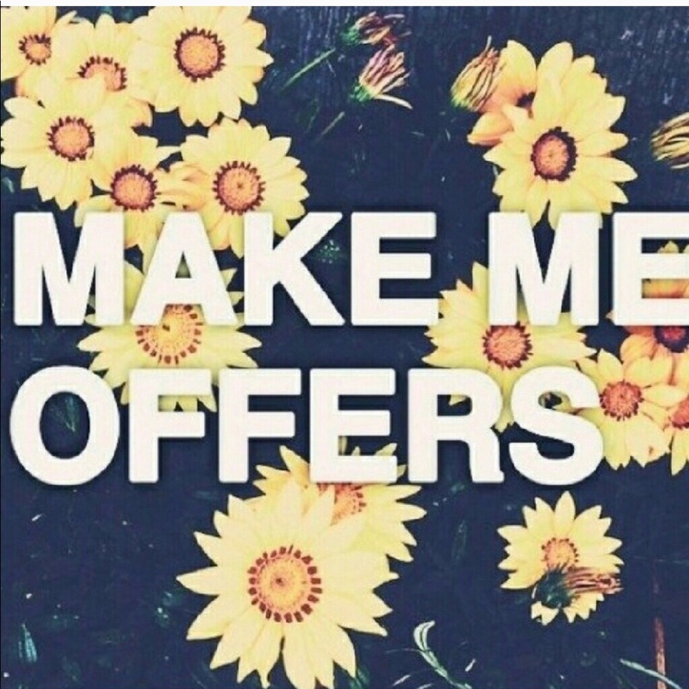 Willing to negotiate my prices!